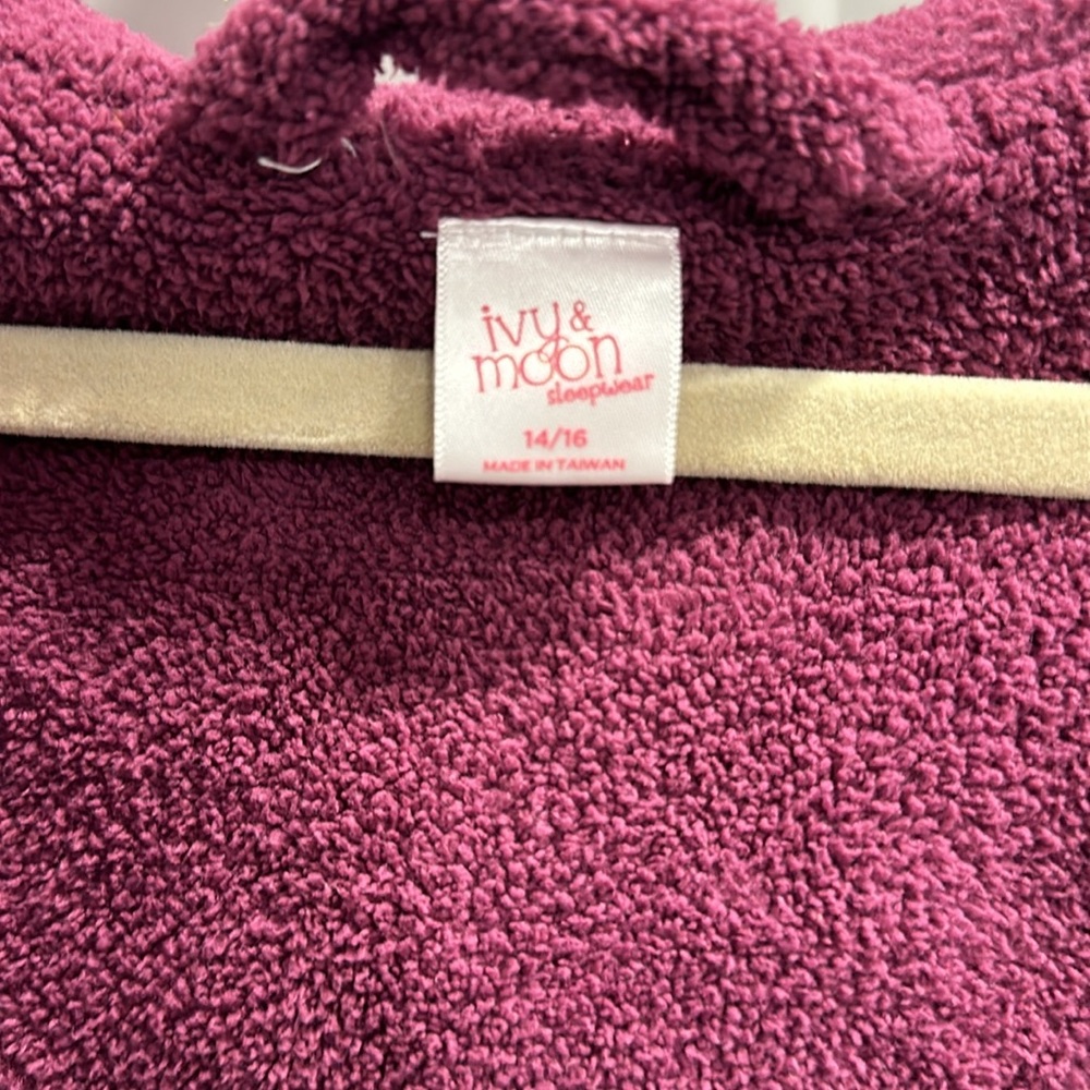 Purple Bath Robe - Picture 3 of 3